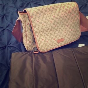 Gucci diaper bag